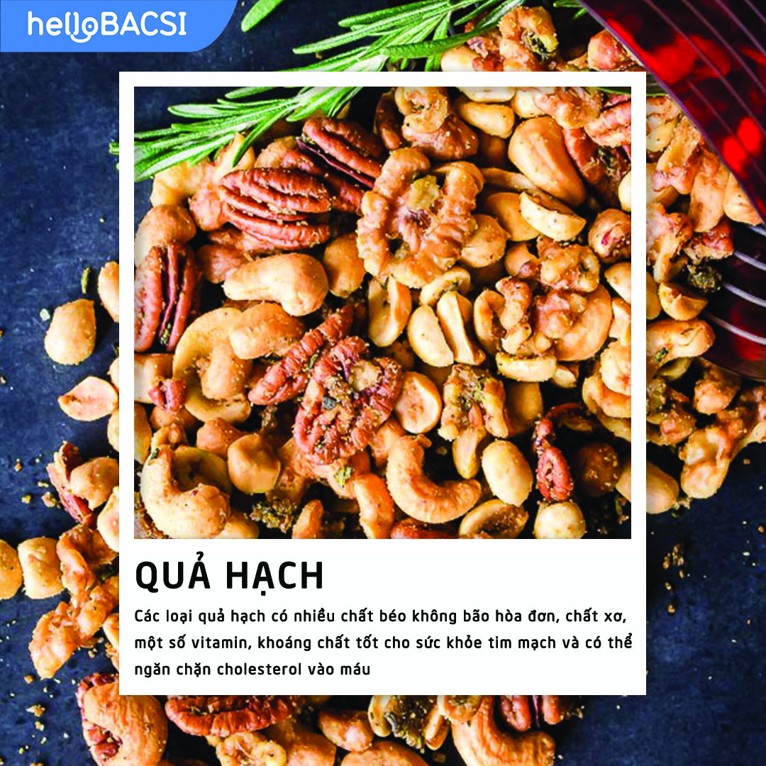 Thực phẩm giúp giảm cholesterol - Các loại hạt