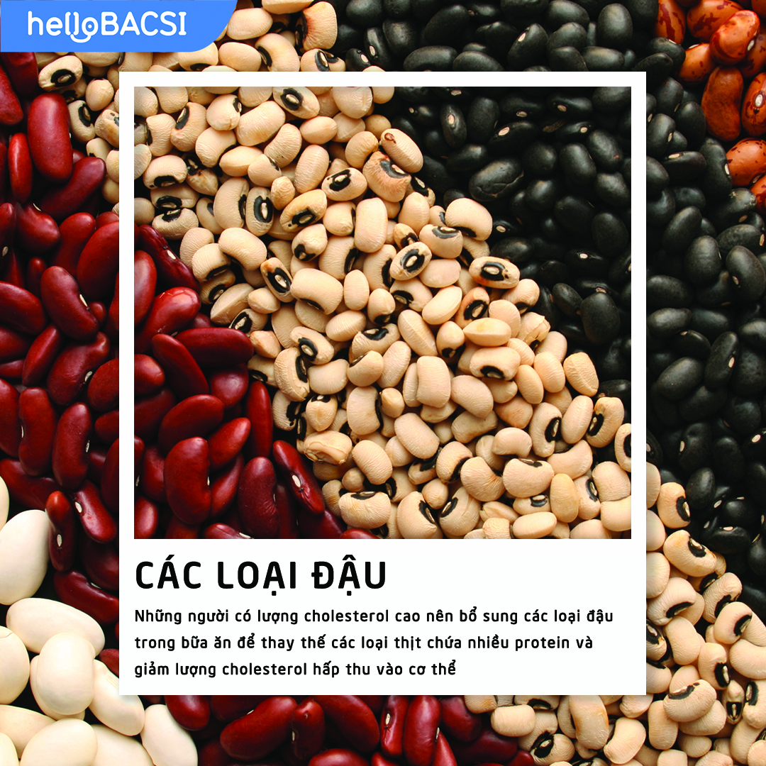 Thực phẩm giúp giảm cholesterol - Các loại đậu